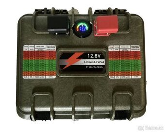 Predám Líthium-Lifepo4 bat na pohon el-motora 12.8V/115Ah