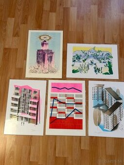 Predám tieto grafiky Čierne diery