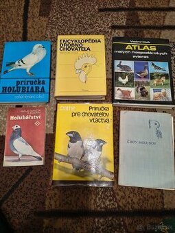 Knihy holuby, vtactvo