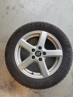 Aludisky + Zimné pneumatiky 205/60 r16