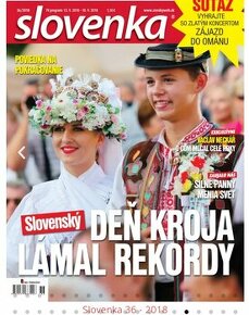 Hľadám číslo Slovenky z r. 2018