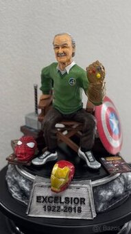 Stan Lee 3D tlač figurka Marvel comics