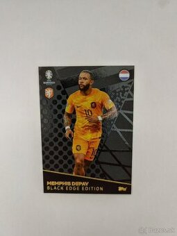 Black Edge topps match attax euro 2024 kartičky.
