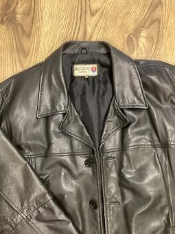 Pánska kožená bunda