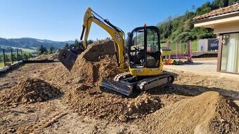 Jcb 8030, minibager, pasovy bager