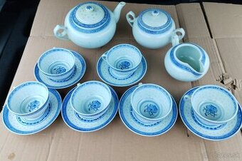 Čínsky ryžový porcelán 15ks