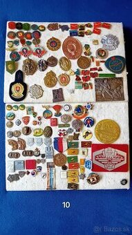 Vyznamenania, odznaky, medaile 10 fotiek
