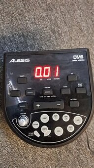 Bicí modul Alesis DM6 + káble + adaptér