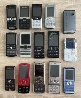 Predám zbierku SonyEricsson