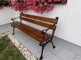 Záhradná lavička - 1
