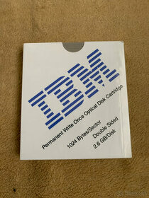 Predám disk IBM 2,6GB Double Sided optický disk 99F8517