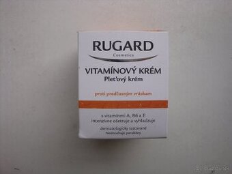 Vitamínový pleťový krém proti predčasným vráskam