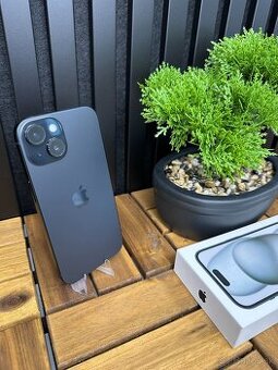 ► Apple iPhone 15 Black 128 GB │ Záruka 1 rok