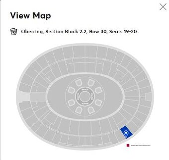 Predám 2x lístky na koncert Metallica v Berlíne