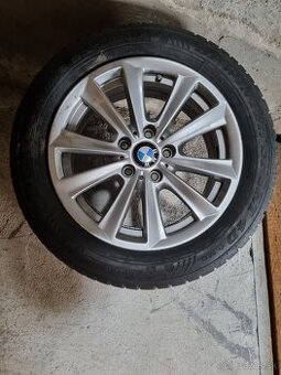17 palcové hliníkové disky BMW + zimné pneu Dunlop