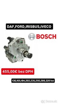 Repasované vysokotlakové čerpadlo BOSCH - DAF,IVECO,FORD