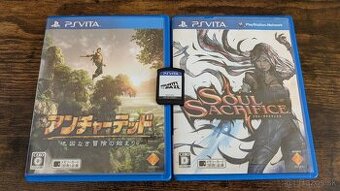 PS Vita hry: Uncharted, Gravity Rush a Soul Sacrifice (JP)