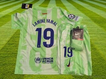 dres Lamine Yamal FC BARCELONA zelená edícia 115-125