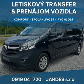 Prenájom Opel Vivaro