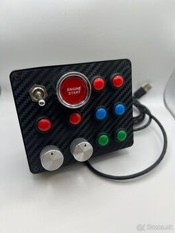 Buttonbox pre simulátor, simracing