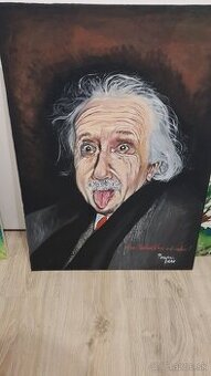 OLEJ PLÁTNO - ALBERT EINSTEIN - 1