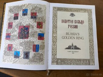 Ruská kniha Ruský zlatý prsteň - Russsia's Golden Ring