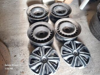R16 5x112 plechace + puklice
