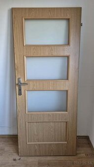 ☀️ INTERIEROVE DVERE 3x80cm L - 2x60cm R - SVETLO DREVENNE☀️