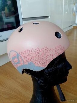 Detská prilba Scoot&Ride XXS-S Rose Reflective