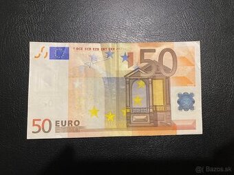 50€ bankovka - starý dizajn