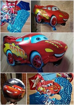 Nové veľké fóliové balóny McQueen AUTÁ - AŽ 15/16 kusov