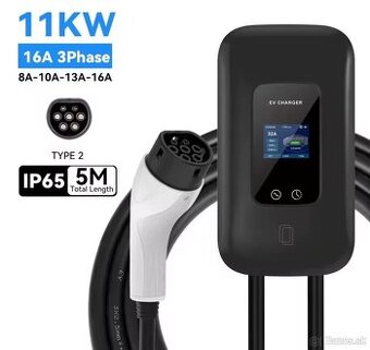 Wallbox nabíjačka 11 kW 16A 3 fázy