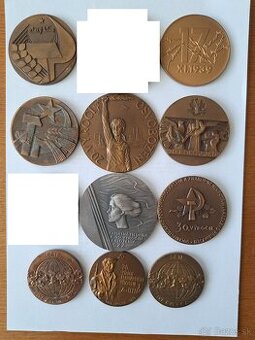 Predám plakety a medaile