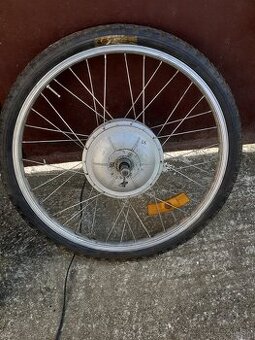 Koleso na elekt. Bicykel
