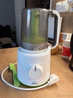 Parný mixerPhilips  Avent 2v1+ knižka Mama mňam 101 receptov