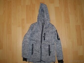 Zateplená mikina s kapucňou č. 116 - 122