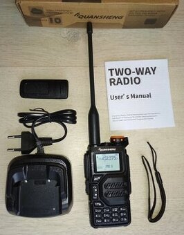 Rádiotelefón Quansheng UV-K5 + USB programovaci kabel