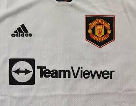biely dres Manchester United player version slimfit