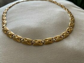 damska zlata retiazka / náhrdelník zlato 14kt