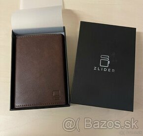 Moderná kreditná peňaženka Zlider