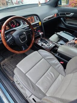 Drevený volant audi
