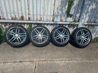alu disky mercedes 7,5x18 +225/40 R 18 continental