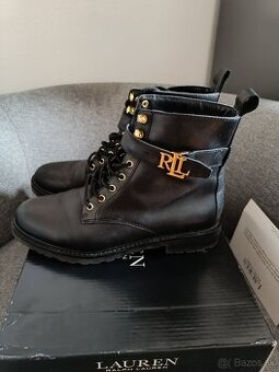 Členkové topánky Lauren Ralph Lauren