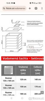 vodomerna sachta - nova, nepouzita