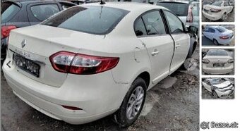 ZADNÝ NÁRAZNÍK RENAULT FLUENCE 1.6 2015 motor H4MD7, DVERE,