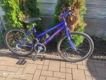 Detský horský bicykel veľkosť kolies 24 18 prrvodov