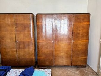 Skrine, knižnica a stoly