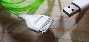 USB kábel pre Apple iPhone 3G, 3GS, 4, iPod POLAROID
