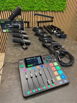 🎙️ Profesionálny audio set – Shure SM7B + Rodecaster Pro II