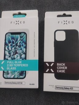 Predám zadný kryt a tvrdené sklo na Samsung Galaxy A23